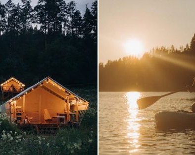 Глэмпинг в России: 20 мест, где можно почувствовать единение с природой